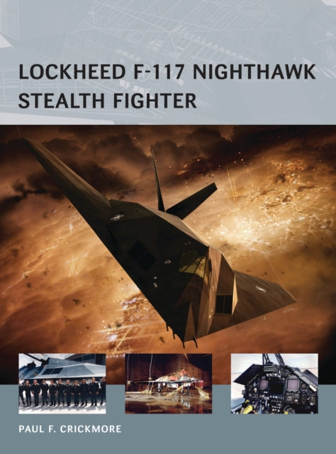 Book cover of: Lockheed F-117 Nighthawk Stealth Fighter. By: Paul F. Crickmore