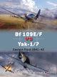 Book cover of: Bf 109E/F vs Yak-1/7. By: Dmitriy Khazanov