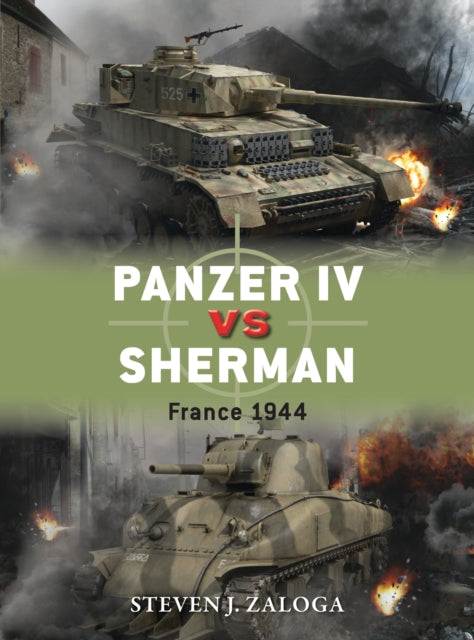 Book cover of: Panzer IV vs Sherman. By: Steve J. Zaloga