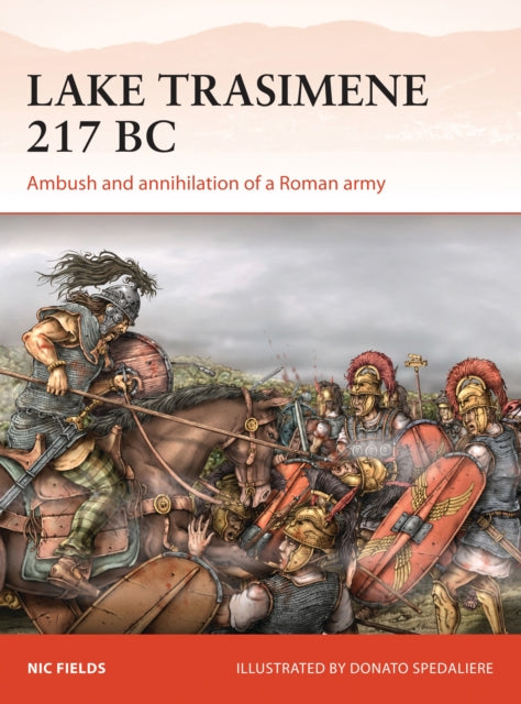 Book cover of: Lake Trasimene 217 BC. By: Nic Fields