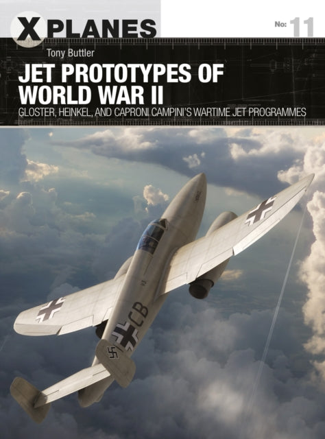 Book cover of: Jet Prototypes of World War II. By: Tony Buttler