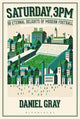 Book cover of: Saturday, 3pm. By: Daniel Gray