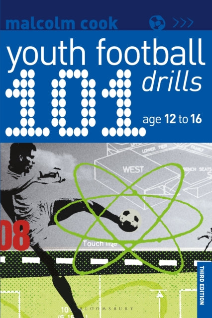 Book cover of: 101 Youth Football Drills. By: Malcolm Cook
