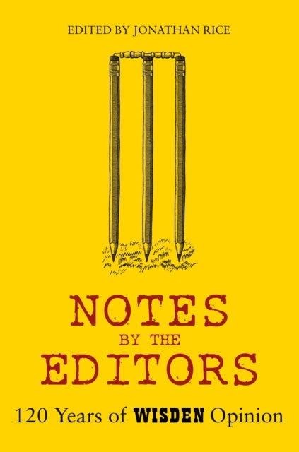 Book cover of: Notes By The Editors. By: Jonathan Rice