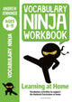 Book cover of: Vocabulary Ninja Workbook for Ages 8-9. By: Andrew Jennings