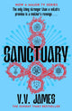 Book cover of: Sanctuary. By: V. V. James