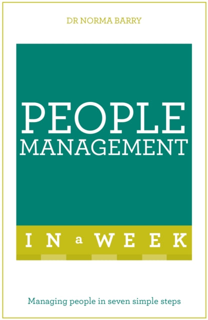 Book cover of: People Management In A Week. By: Norma Barry