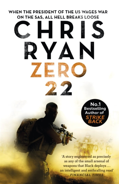 Book cover of: Zero 22: Danny Black Thriller 8. By: Chris Ryan