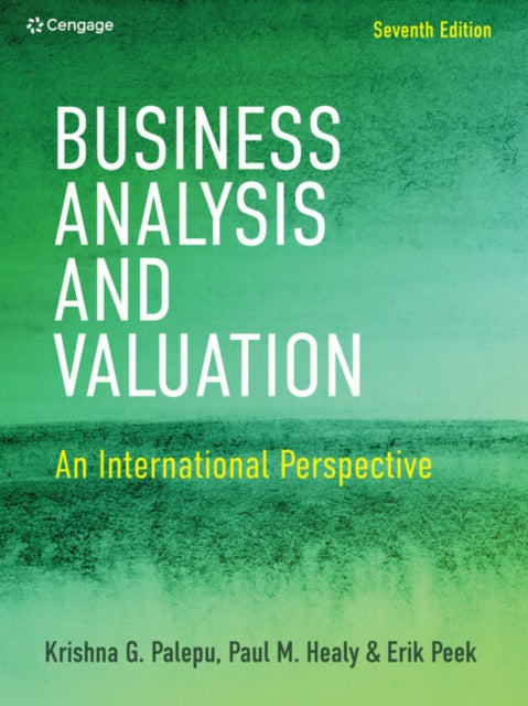 Book cover of: Business Analysis & Valuation. By: Krishna Palepu