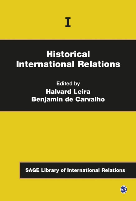 Book cover of: Historical International Relations. By: Halvard Leira
