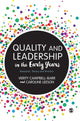 Book cover of: Quality and Leadership in the Early Years. By: Verity Campbell-Barr