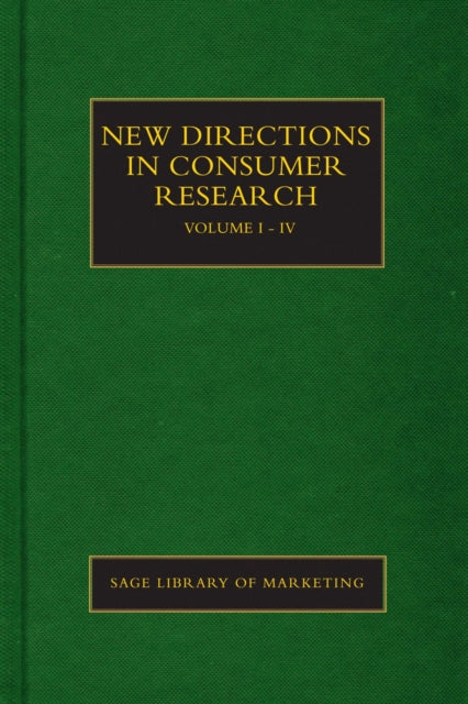 Book cover of: New Directions in Consumer Research. By: Paul Hewer
