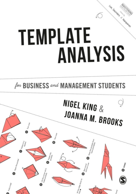 Book cover of: Template Analysis for Business and Management Students. By: Nigel King