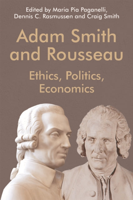 Book cover of: Adam Smith and Rousseau. By: Maria Pia Paganelli