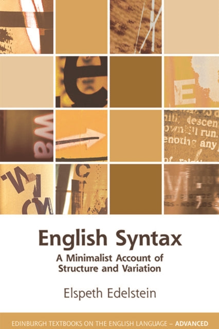 Book cover of: English Syntax. By: Elspeth Edelstein