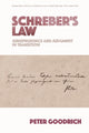 Book cover of: Schreber'S Law. By: Peter Goodrich