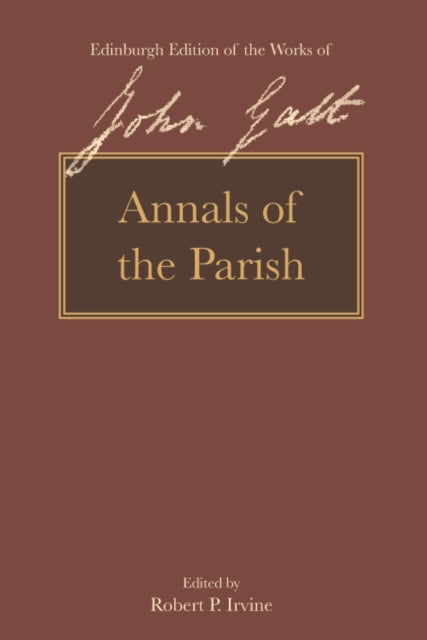 Book cover of: Annals of the Parish. By: John Galt