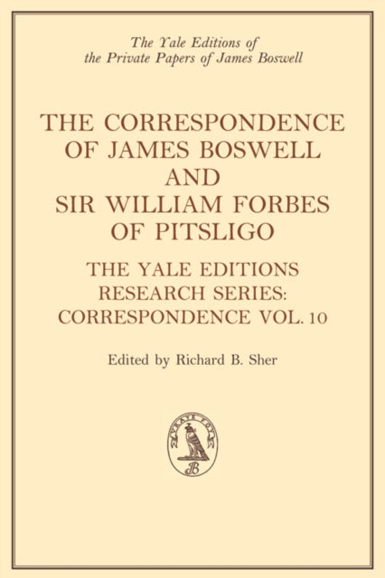 Book cover of: Correspondence of James Boswell and Sir William Forbes of Pitsligo. By: James Boswell