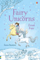 Book cover of: Fairy Unicorns Frost Fair. By: Nuno Alexandre Vieira (illustrator) Zanna Davidson (author)