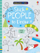 Book cover of: Stick People to Draw. By: Sam Smith