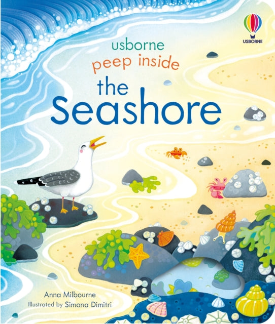 Peep Inside the Seashore 9781474943611 Anna Milbourne