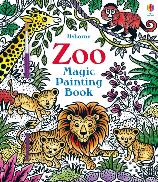 Book cover of: Zoo Magic Painting Book