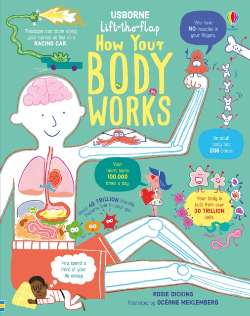 Lift-the-Flap How Your Body Works 9781474950732 Rosie Dickins