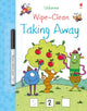 Book cover of: Wipe-Clean Taking Away. By: Jessica Greenwell