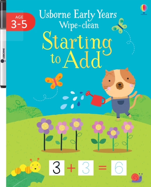 Book cover of: Early Years Wipe-Clean Starting to Add. By: Jessica Greenwell