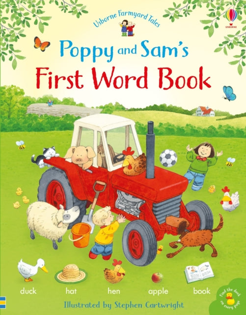 Book cover of: Poppy and Sam's First Word Book. By: Stephen Cartwright