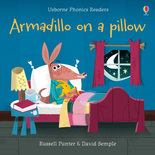Book cover of: Armadillo on a pillow. By: Russell Punter