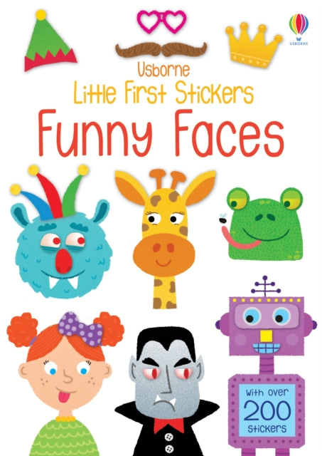 Book cover of: Little First Stickers Funny Faces. By: Krysia Ellis