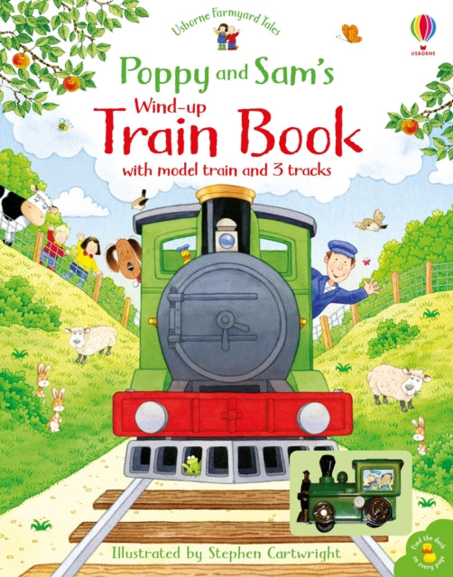Book cover of: Poppy and Sam's Wind-up Train Book