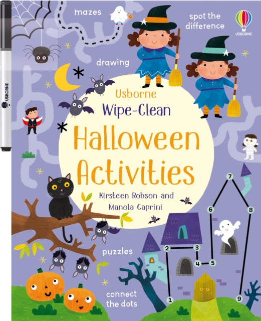 Book cover of: Wipe-Clean Halloween Activities