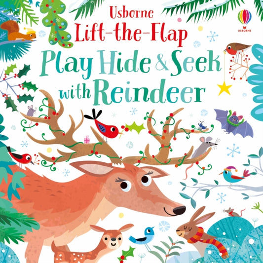 Book cover of: Play Hide & Seek With Reindeer. By: SAM TAPLIN