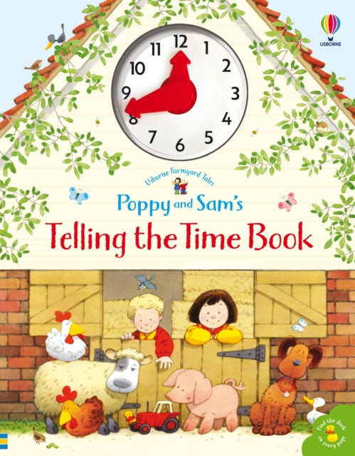 Poppy and Sam's Telling the Time Book 9781474981293 Heather Amery