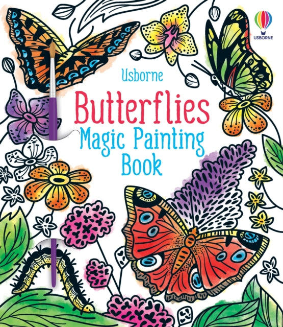 Book cover of: Butterflies Magic Painting Book