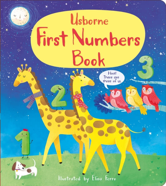 First Numbers Book 9781474986755 Matthew Oldham