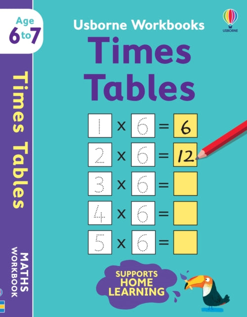 Book cover of: Usborne Workbooks Times Tables 6-7