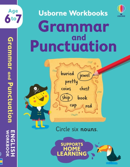 Book cover of: Usborne Workbooks Grammar and Punctuation 6-7