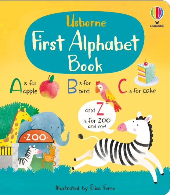 Book cover of: First Alphabet Book. By: CARTWRIGHT, MARY