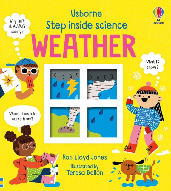Book cover of: Step inside Science: Weather. By: Jones Rob Lloyd