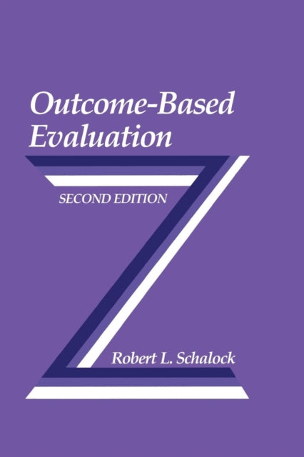 Book cover of: Outcome-Based Evaluation. By: Robert L. Schalock