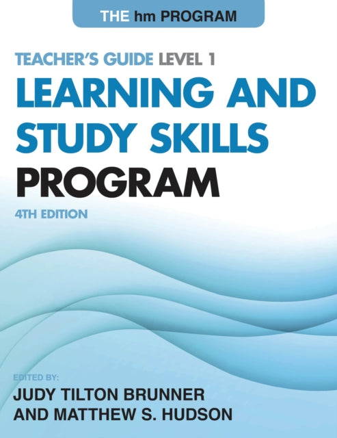 Book cover of: hm Learning and Study Skills Program. By: Judy Tilton Brunner