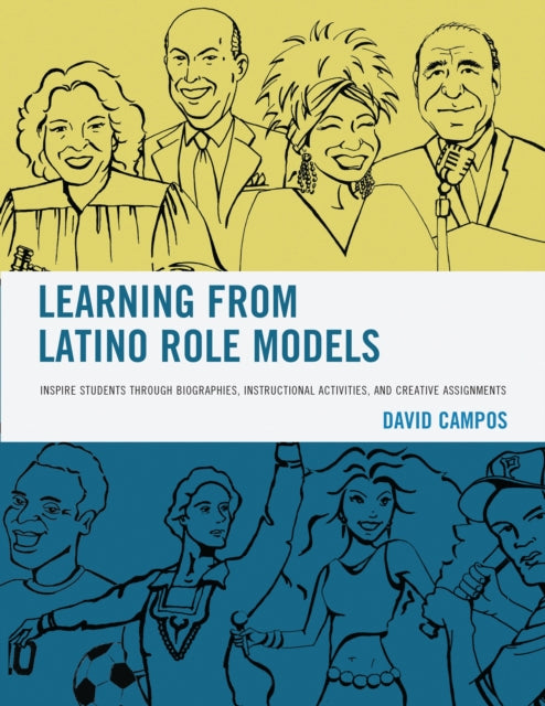 Book cover of: Learning from Latino Role Models. By: David Campos