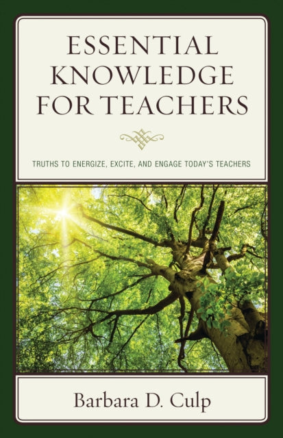 Book cover of: Essential Knowledge for Teachers. By: Barbara D. Culp