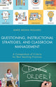 Book cover of: Questioning, Instructional Strategies, and Classroom Management. By: Marie Menna Pagliaro
