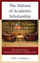 Book cover of: Malaise of Academic Scholarship. By: John J. Hampton