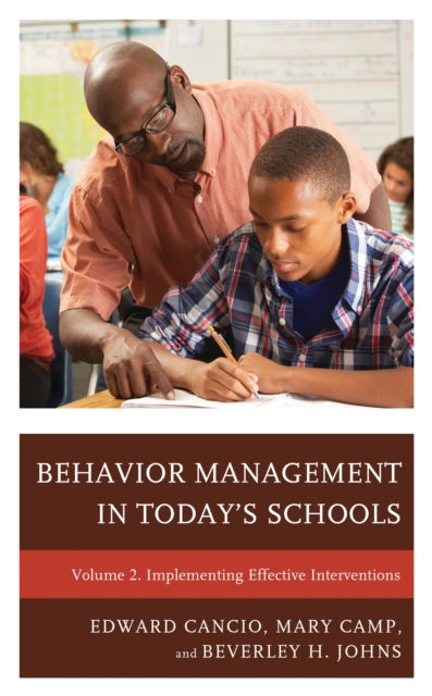 Book cover of: Behavior Management in Today’s Schools. By: Edward Cancio
