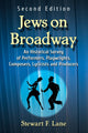 Book cover of: Jews on Broadway. By: Stewart F. Lane